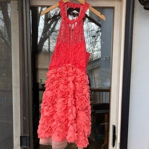 Pink special occasion dress by FreePeople